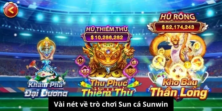 Sun Cá Sunwin là trò chơi hấp dẫn nhất 2026